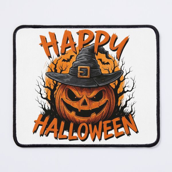 Item preview, Happy Halloween Creepy Pumpkin designed and sold by Eclectic Monkey.