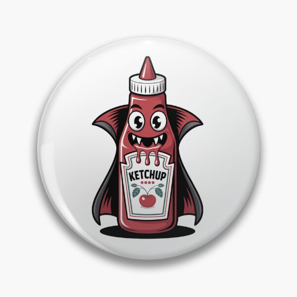 Item preview, Vampire Ketchup funny Halloween designed and sold by What a cute-Tee.