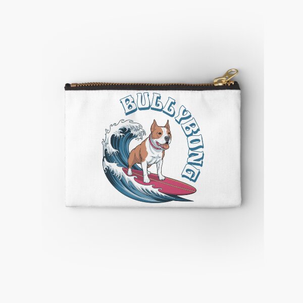 Item preview, Bullybong Surfing Pitbull designed and sold by Vectorista.