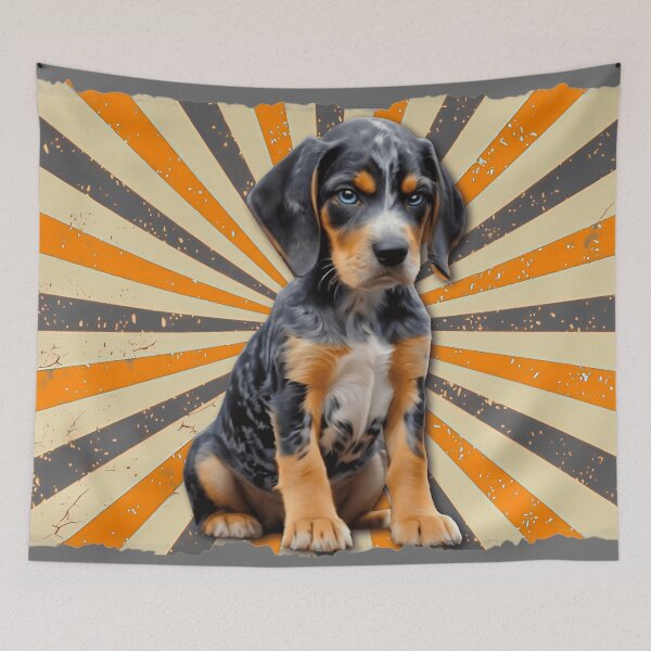 Item preview, Tennessee Southern Bluetick Puppy - Pouter Torn designed and sold by Pickle Wicked Designs.
