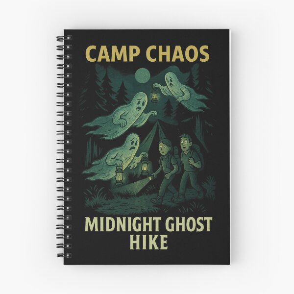 Item preview, Camp Chaos – Midnight Ghost Hike designed and sold by Camp Chaos by Wharf Wreckers.