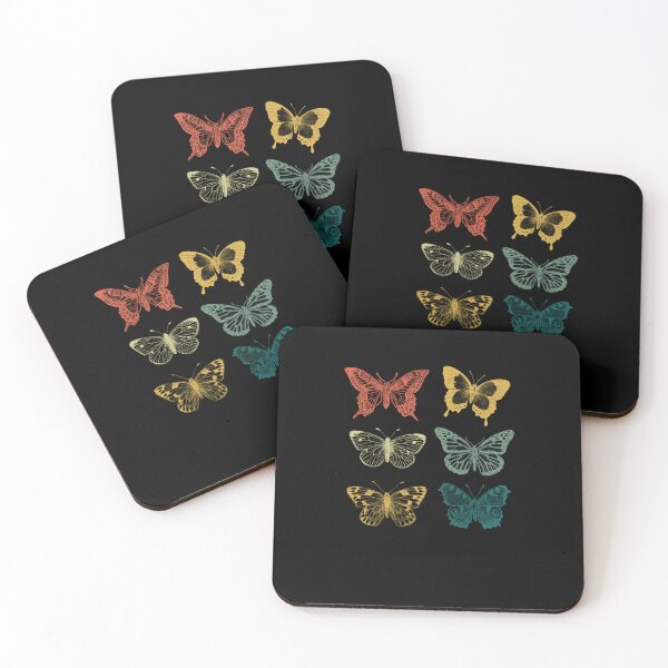 Item preview, Colorful Retro Monarchs Butterflies Entomologist designed and sold by snowry.