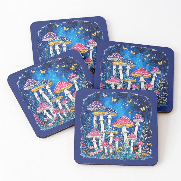 Item preview, Fantastically beautiful fly agarics. Mushrooms. designed and sold by Natalia-Vlad.