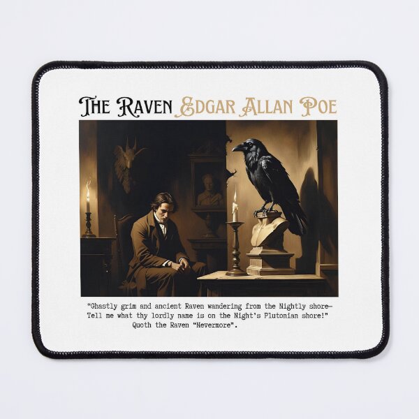 Item preview, Quote from 'The Raven' by Edgar Allan Poe designed and sold by Filologica.