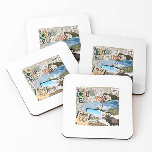 Item preview, Cape Elizabeth Collage designed and sold by KW Studio.