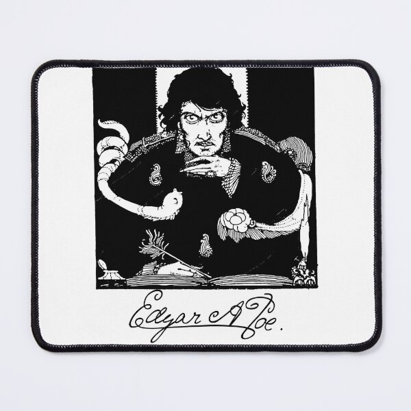 Item preview, Edgar Allan Poe Portrait Woodcut designed and sold by ArchimedesPrime.