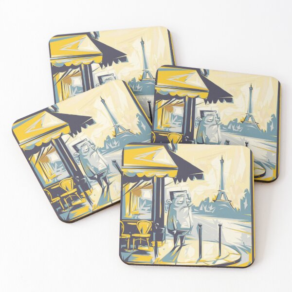 Item preview, Paris , France Travel Postsr | Quirky French Character  designed and sold by LeQuirks.