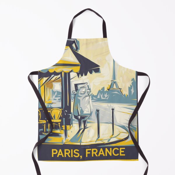Item preview, Paris , France Travel Postsr | Quirky French Character designed and sold by LeQuirks.