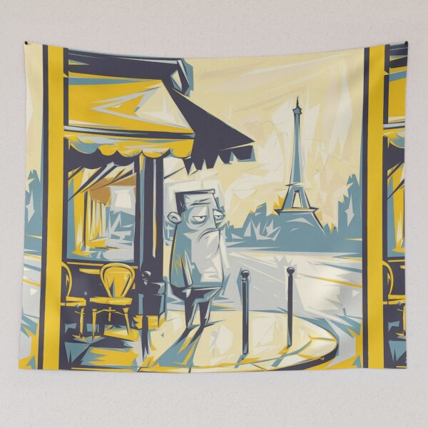 Item preview, Paris , France Travel Postsr | Quirky French Character  designed and sold by LeQuirks.