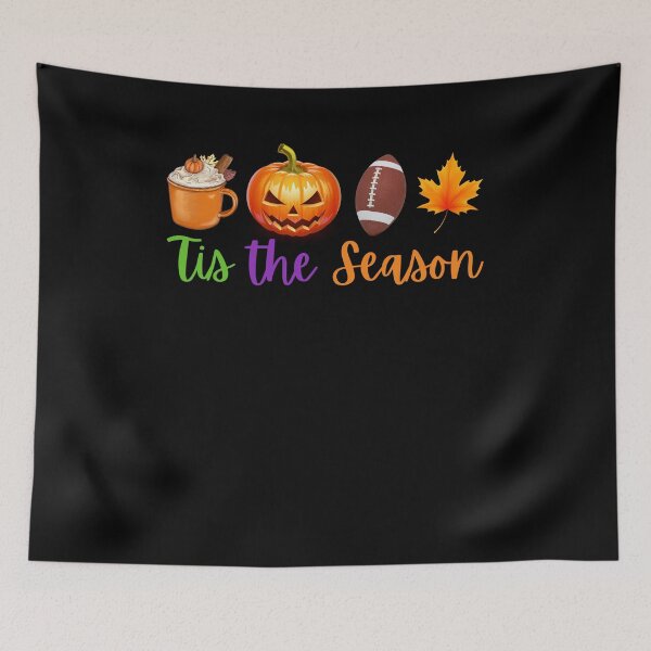 Item preview, Fall season tis the season coffee pumpkin football fall leaf designed and sold by snowry.