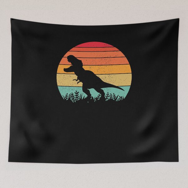 Item preview, Vintage cool retro sunset Dinosaur t-rex fan dino party designed and sold by snowry.