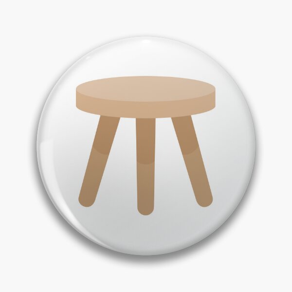 Item preview, Wooden Three Legged Stool Graphic designed and sold by THP Creative.
