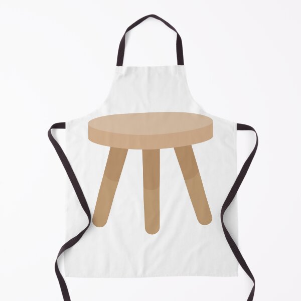 Item preview, Wooden Three Legged Stool Graphic designed and sold by THP Creative.