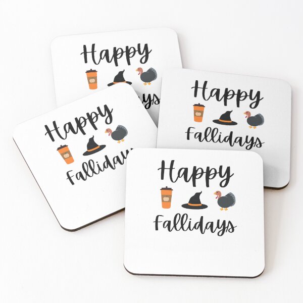 Item preview, Cute Fall season Happy Fallidays Thanksgiving Halloween designed and sold by snowry.