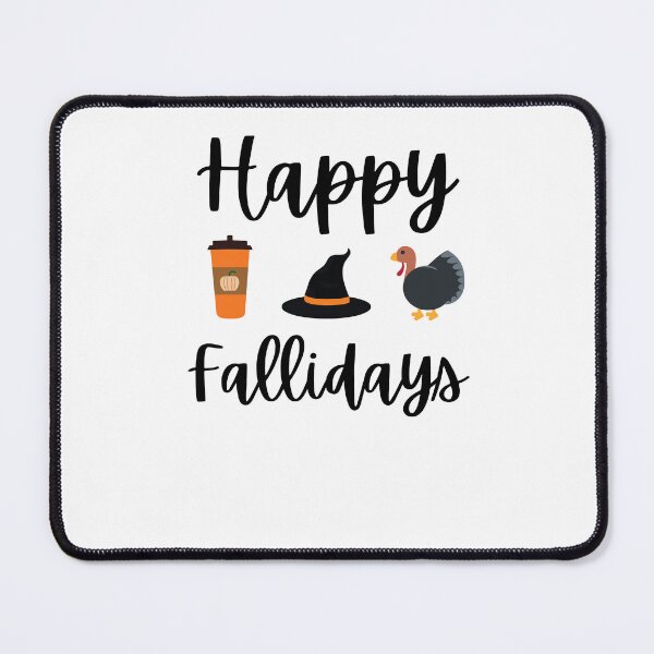 Item preview, Cute Fall season Happy Fallidays Thanksgiving Halloween designed and sold by snowry.