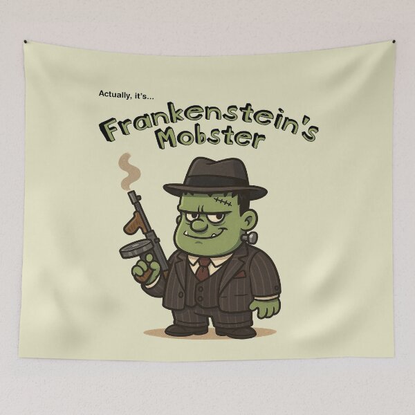 Item preview, Actually, it's... Frankenstein's Mobster designed and sold by ChickenFund.