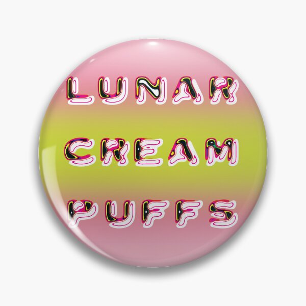 Item preview, Typography of Lunar Cream Puffs with Sweet Flavors designed and sold by cremedecolor.