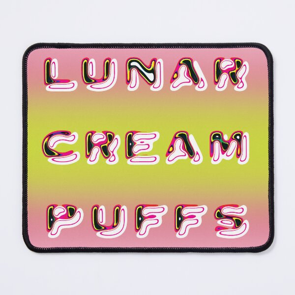 Item preview, Typography of Lunar Cream Puffs with Sweet Flavors designed and sold by cremedecolor.