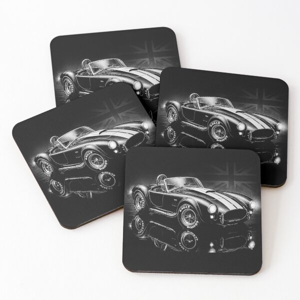Item preview, 1965 Shelby Cobra Classic Car Art Print – Iconic Vintage Muscle Car Illustration designed and sold by Stinky Lincy's Apparel Company.