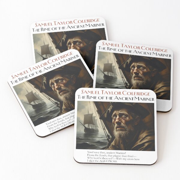 Item preview, Quote from 'The rhyme of the ancient mariner' by Coleridge designed and sold by Filologica.