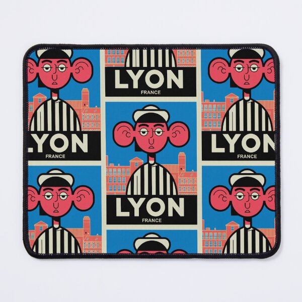 Item preview,  Lyon, France Travel Poster designed and sold by LeQuirks.