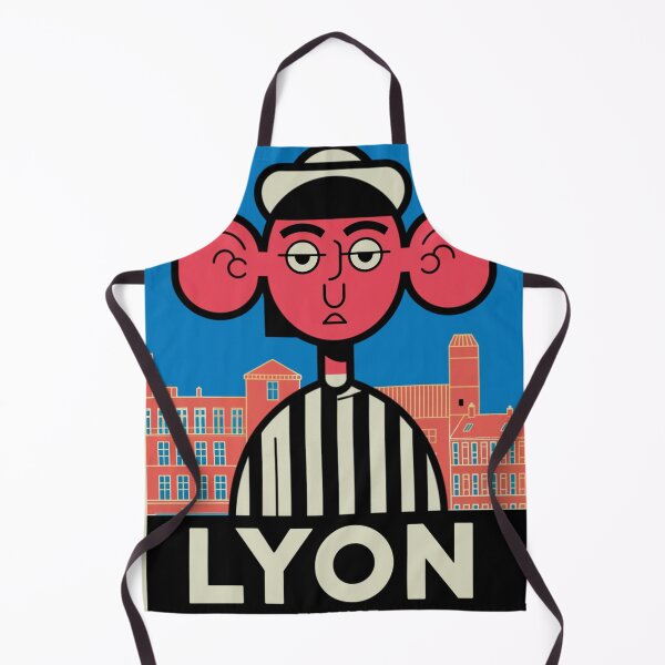 Item preview, Lyon, France Travel Poster designed and sold by LeQuirks.