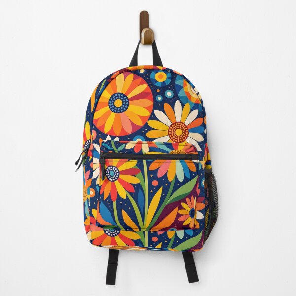 Item preview, Modern Geometric Colorful Daisies designed and sold by artedamensagem.