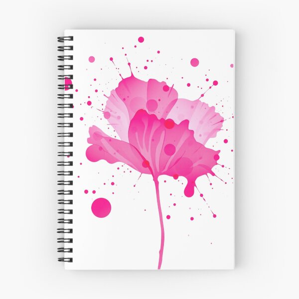 Artikelvorschau, Rosa Tintenmohn entworfen und verkauft von picturethispas.