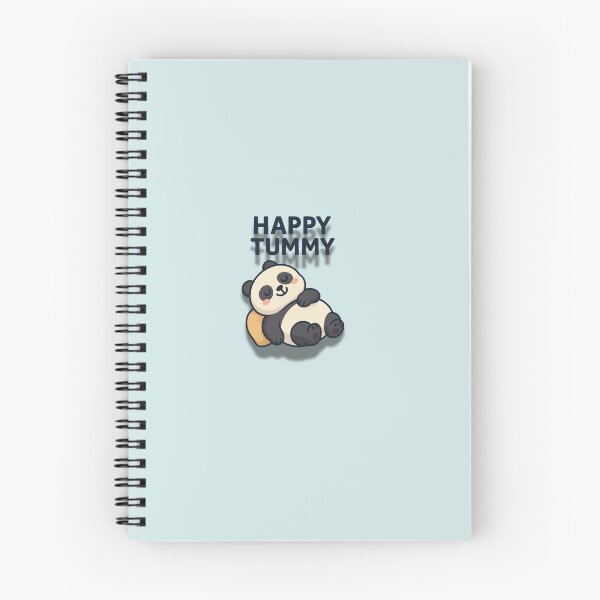 Item preview, Happy Tummy Panda – Cute Chubby Panda Cartoon Design designed and sold by konthai.familyart.