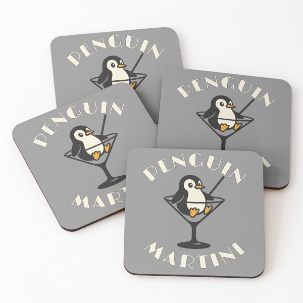 Item preview, Penguin Martini Funny Penguin Design designed and sold by pUNKnown.