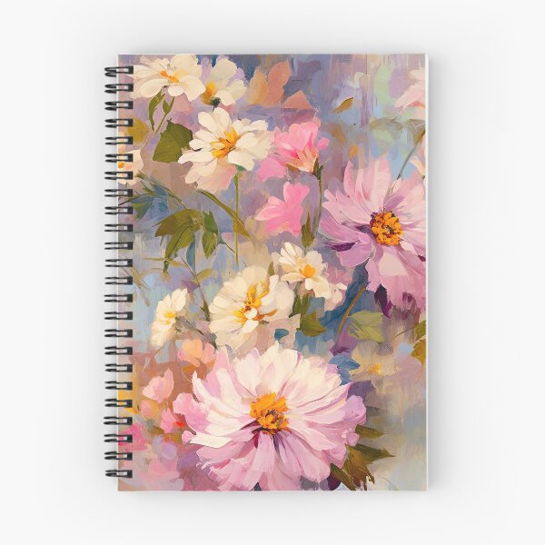 Item preview, Pastel Pink, Yellow, And Aqua Floral Oil Painting designed and sold by DEC02.