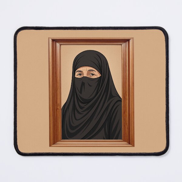 Item preview, An elderly woman wearing a niqab Saudi dress designed and sold by Daboosart.