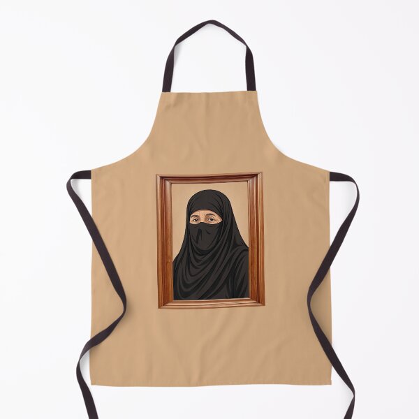 Item preview, An elderly woman wearing a niqab Saudi dress designed and sold by Daboosart.