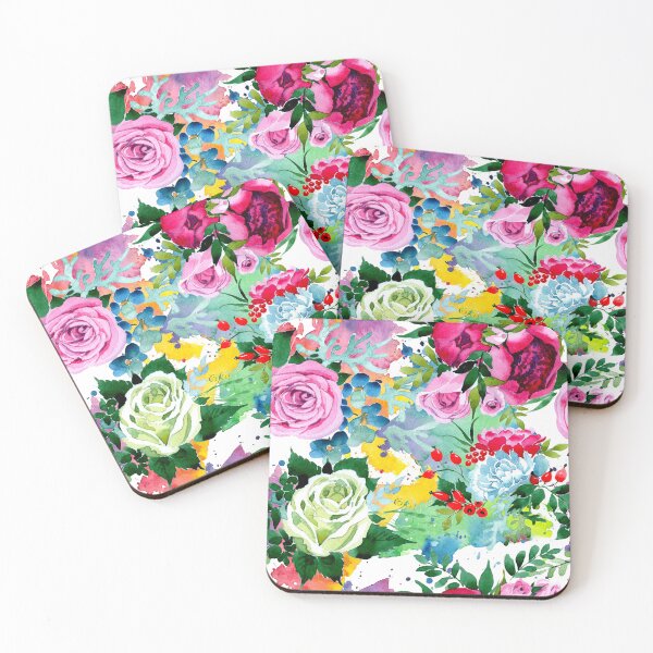 Item preview, Contemporary Watercolor Floral Sophisticated Graphic Art Print   designed and sold by DEC02.