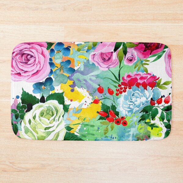 Artikelvorschau, Zeitgenössischer, floraler Aquarell-Kunstdruck mit hohem Anspruch entworfen und verkauft von DEC02.