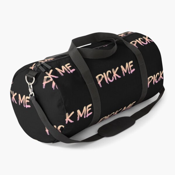 Item preview, PICK ME, Peach Brush Typography designed and sold by Memes N Lore .