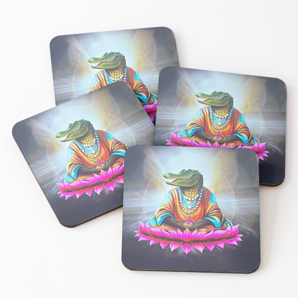 Artikelvorschau, Zen Alligator Guru entworfen und verkauft von PopCultureArtShop.