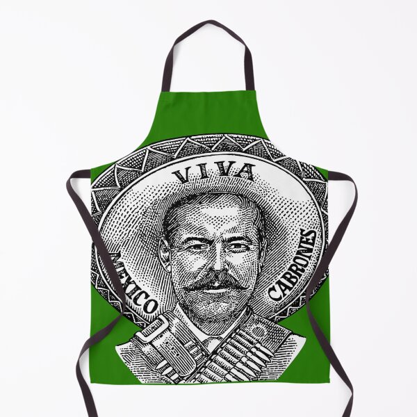 Item preview, Pancho Villa Viva Mexico Cabrones - Black and White Art designed and sold by VALQUIRIAMX.