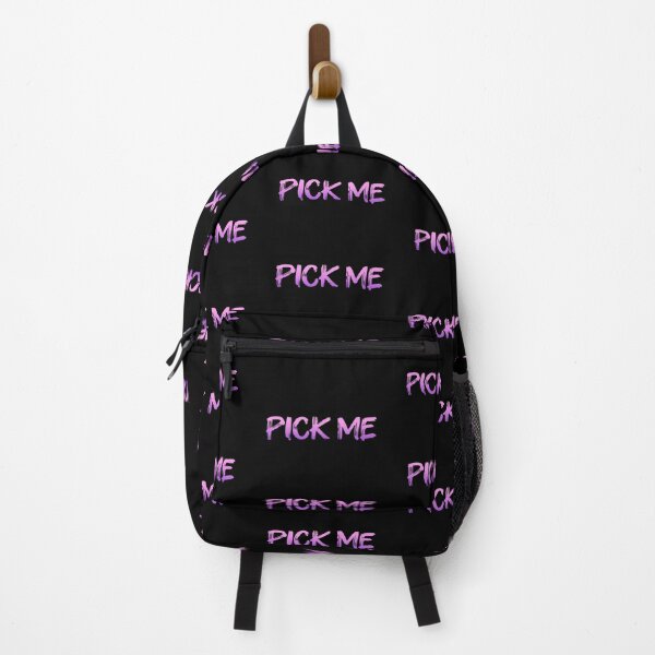 Item preview, PICK ME, Pink Violet Brush Typography designed and sold by Memes N Lore .