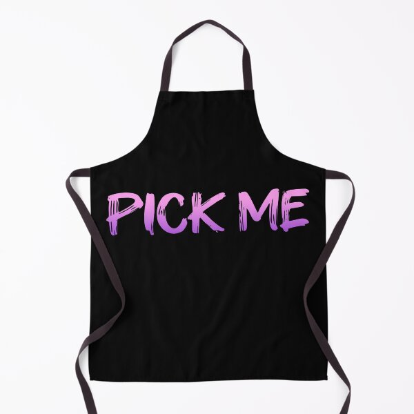 Item preview, PICK ME, Pink Violet Brush Typography designed and sold by Memes N Lore .