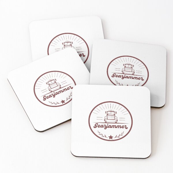 Item preview, Gearjammer Vintage Trucking Emblem – Retro Big Rig Driver Design designed and sold by ProWander1.