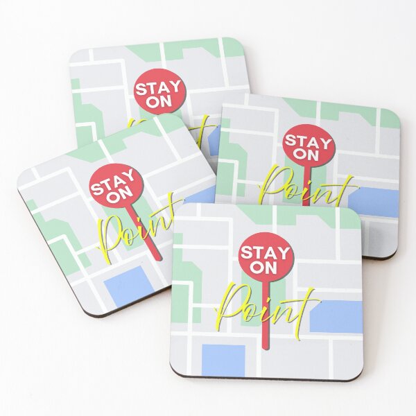 Item preview, Stay on Point - Red Map Pin GIS Design designed and sold by Carley Anne Plans.