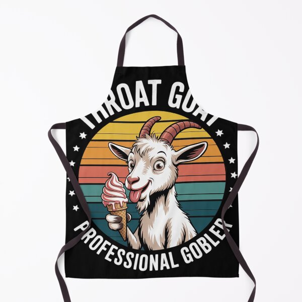 Item preview, Inappropriate Goat Professional Gobbler Humor Joke Men Women designed and sold by Charidana.