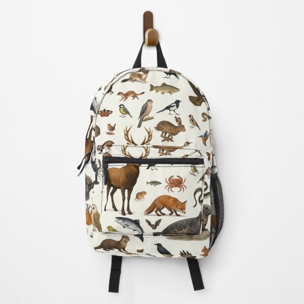 Item preview, Animals of the United Kingdom Illustration Chart Wildlife Art designed and sold by kakarikihill.
