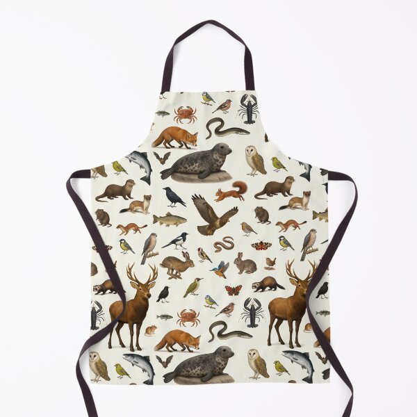 Item preview, Animals of the United Kingdom Illustration Chart Wildlife Art designed and sold by kakarikihill.