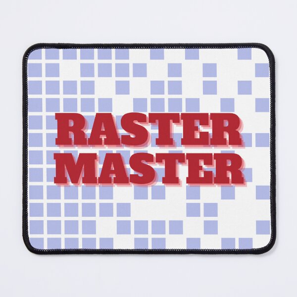 Item preview, Raster Master - Funny GIS Pixel Art Design designed and sold by Carley Anne Plans.