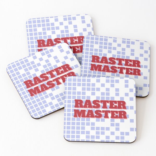 Item preview, Raster Master - Funny GIS Pixel Art Design designed and sold by Carley Anne Plans.