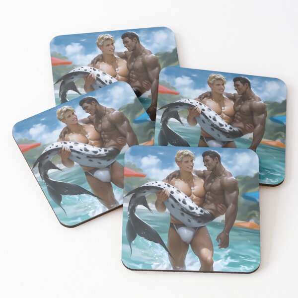 Item preview, Merman Rescue - Spot designed and sold by WesScottsWhimsy.