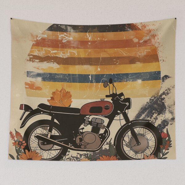 Item preview, Dust & Daisies – Retro Desert Rider designed and sold by ArgentoArt.