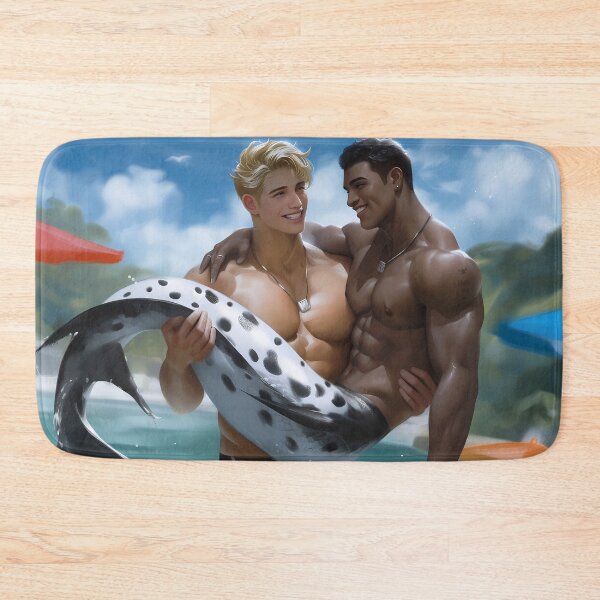 Item preview, Merman Rescue - Spot designed and sold by WesScottsWhimsy.